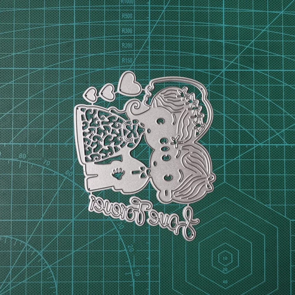 Металлические Вырубные штампы для невесты и жениха сделай сам скрапбукинг