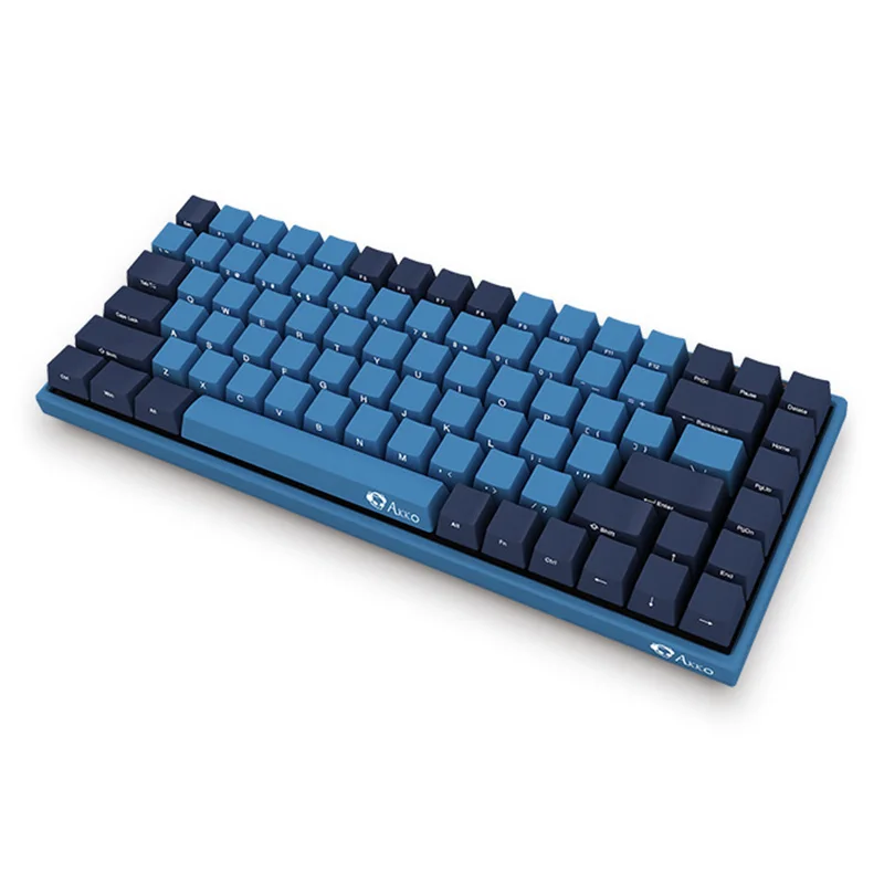  Original AKKO 3084 SP Ocean Star Game Mechanical Keyboard 84 Key Cherry MX Switch Side Letter Compu