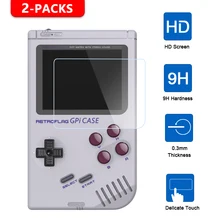 Screen-Protector Gpi-Case Retroflag Lcd-Screen Tempered-Glass 2pcs for Full-Cover Full-Cover