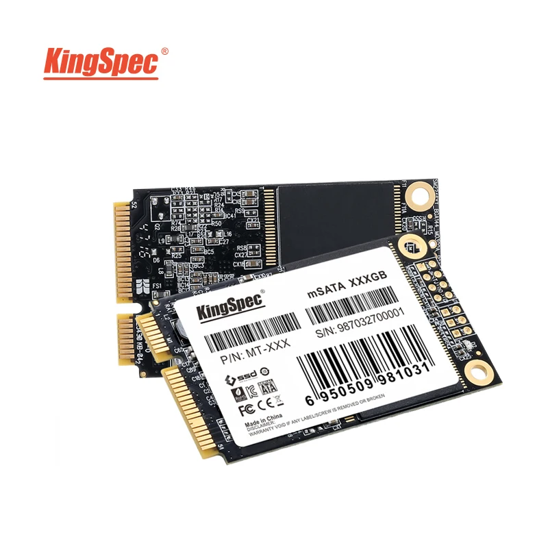 Ssd накопитель KingSpec 512 ГБ Мини mSATA SATA3 1 ТБ 2 Внутренний твердотельный Жесткий диск