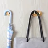 Natural Bamboo Stainless Steel Hook Wall Clothes Bag Headphone Key Hanger Kitchen Bathroom Door Towel Rustproof Shelf    MJ707 ► Photo 3/6