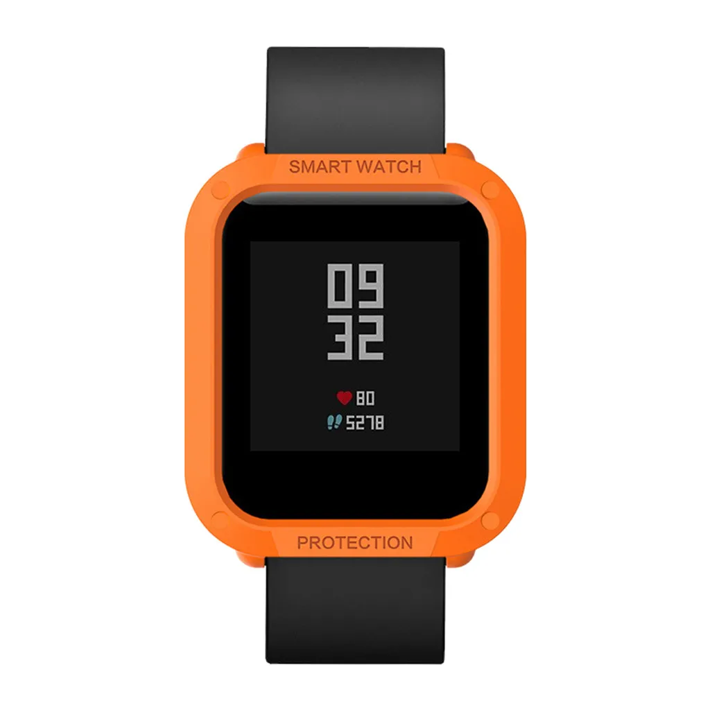Ультратонкий цветной чехол для экрана чехол для Huami Amazfit Bip Молодежные часы Смарт-часы аксессуары Защитные Чехлы#904