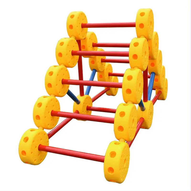 

Kindergarten Multifunctional Combination Sense Training Equipment Child Outdoor Large Puzzle Pieces Thinker toy Household Toy