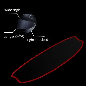 

Anti-Fog Helmet Universal Lens Film For Motorcycle Visor Shield Fog Resistant Moto Racing Accessories 23GC