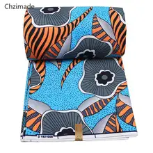 Lychee Life, 1 ярд, Африканский полиэстер, восковая ткань с цветочным принтом, настоящая восковая ткань для женщин, вечернее платье, рукоделие