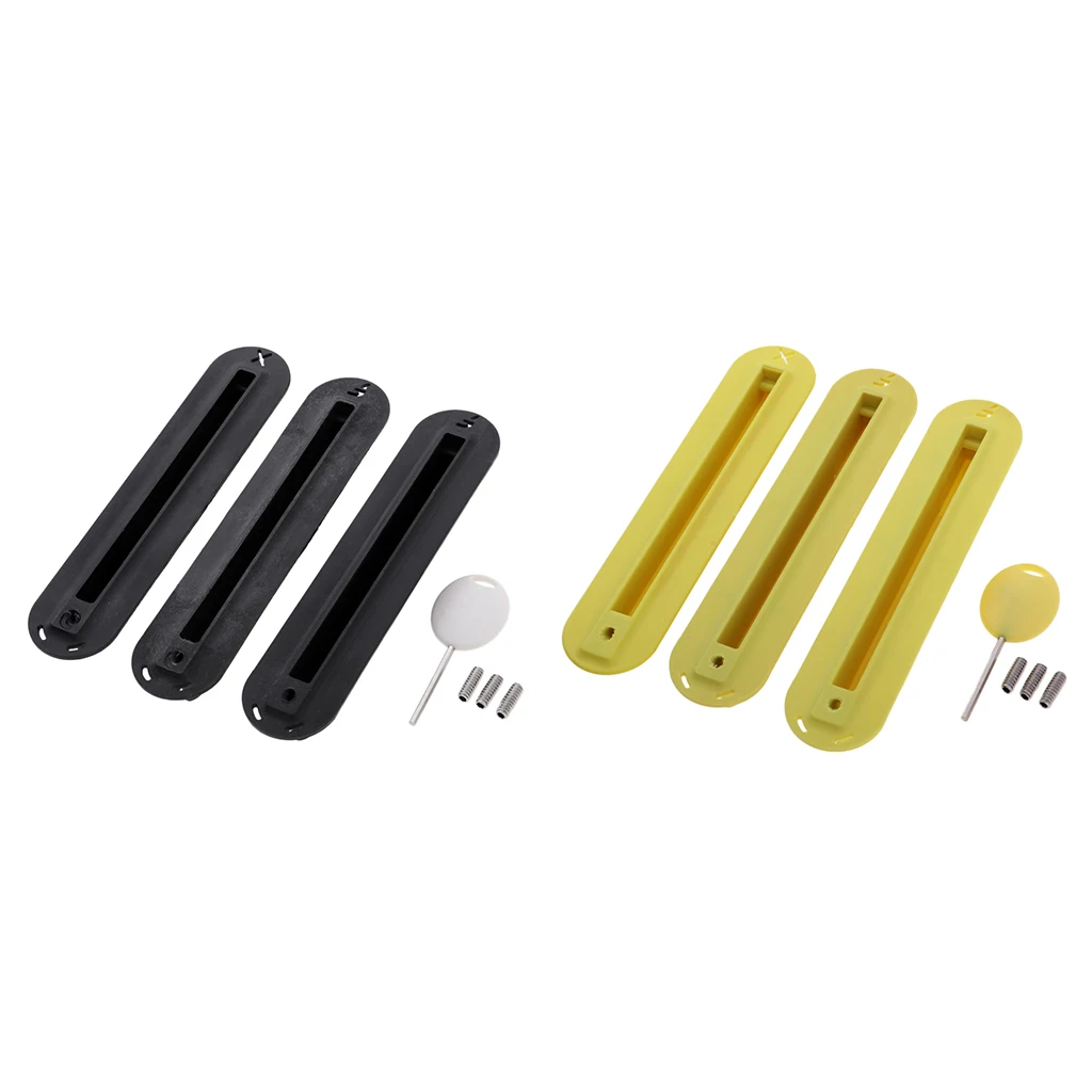 6 шт./компл. Future Tri Fins Box для серфинговой доски Fin Plug& монтажные винты ключ 01 для серфинга плавники коробка аксессуары для серфинга