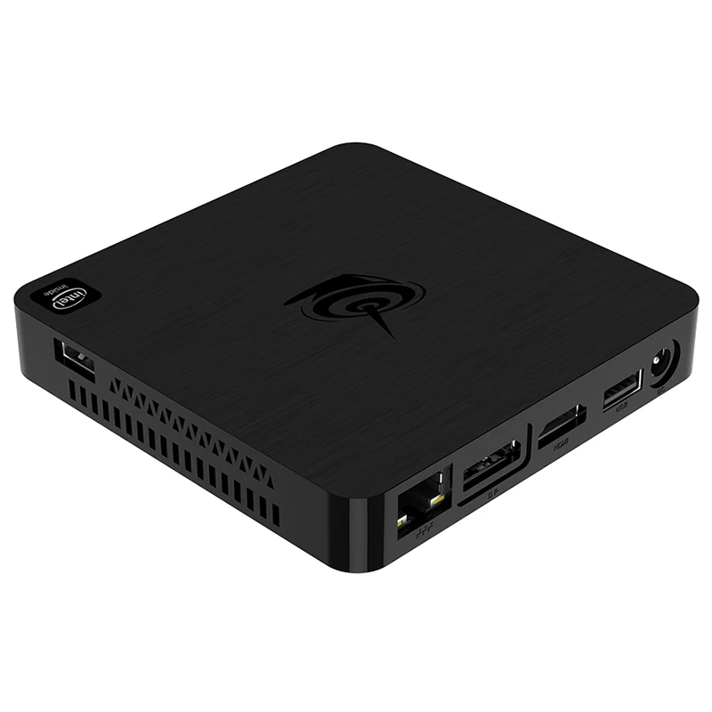 Beelink T4 Mini PC Int Atom x5-Z8500 HD графика 600 4 ГБ ОЗУ+ 64 Гб 2,4 ГГц+ 5,8 ггц WiFi 1000 Мбит/с USB3.0 BT4.0 поддержка 4K ТВ-бокс