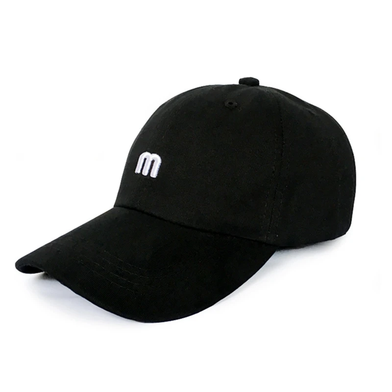 Модная Горячая Вышивка буквы M Бейсболка Snapback Кепка s Встроенная кость для мужчин и женщин уникальные кепки
