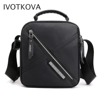 

IVOTKOVA High Quality Men Shoulder Bags New 2020 Design Messenger Bag for Men Handbags Casual Women Crossbody Bags