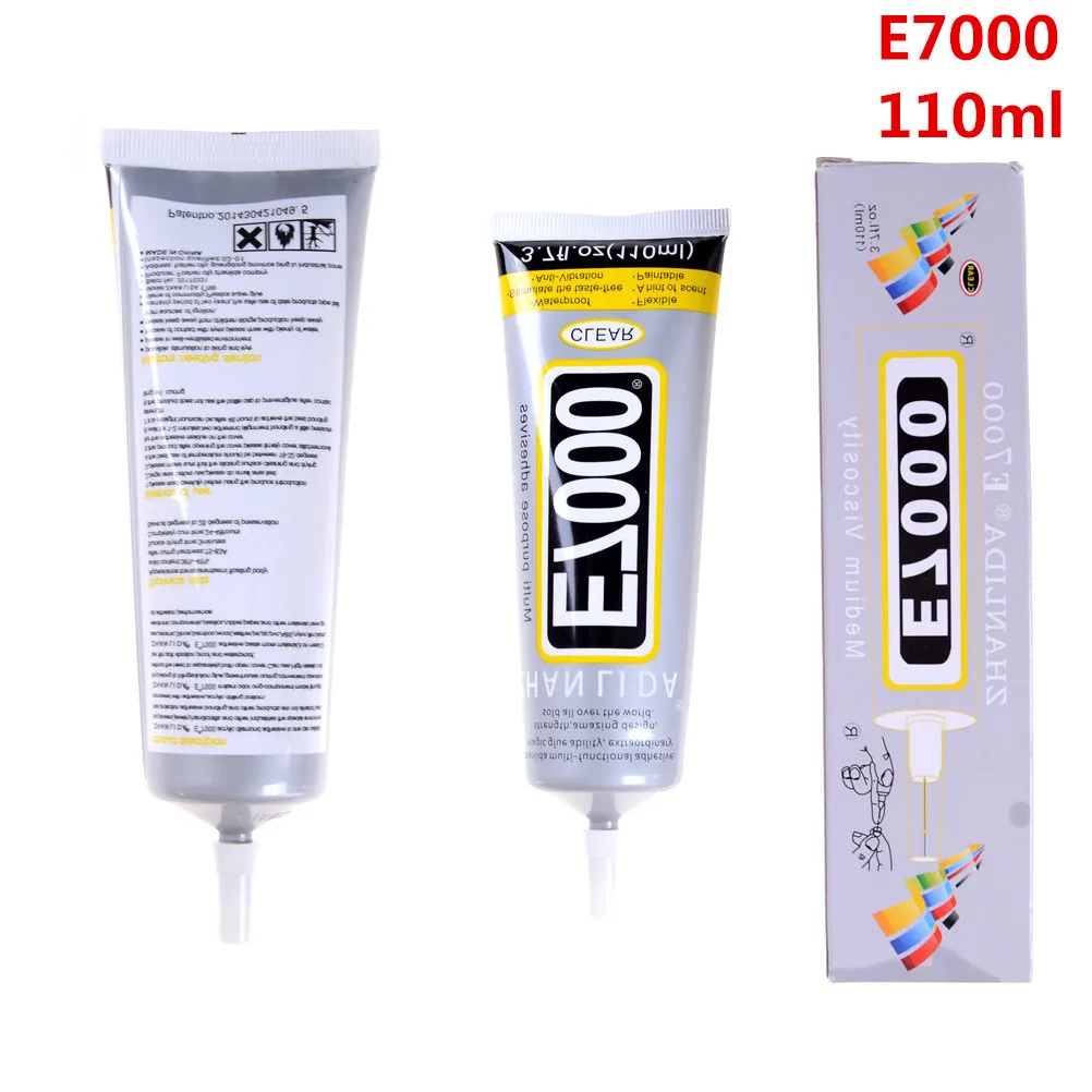 

Transparent Mirror Jewelery Repair Glue Gun E7000 Epoxy Resin Glue Cell Phone LCD Touch Screen Glue Glass 110ml
