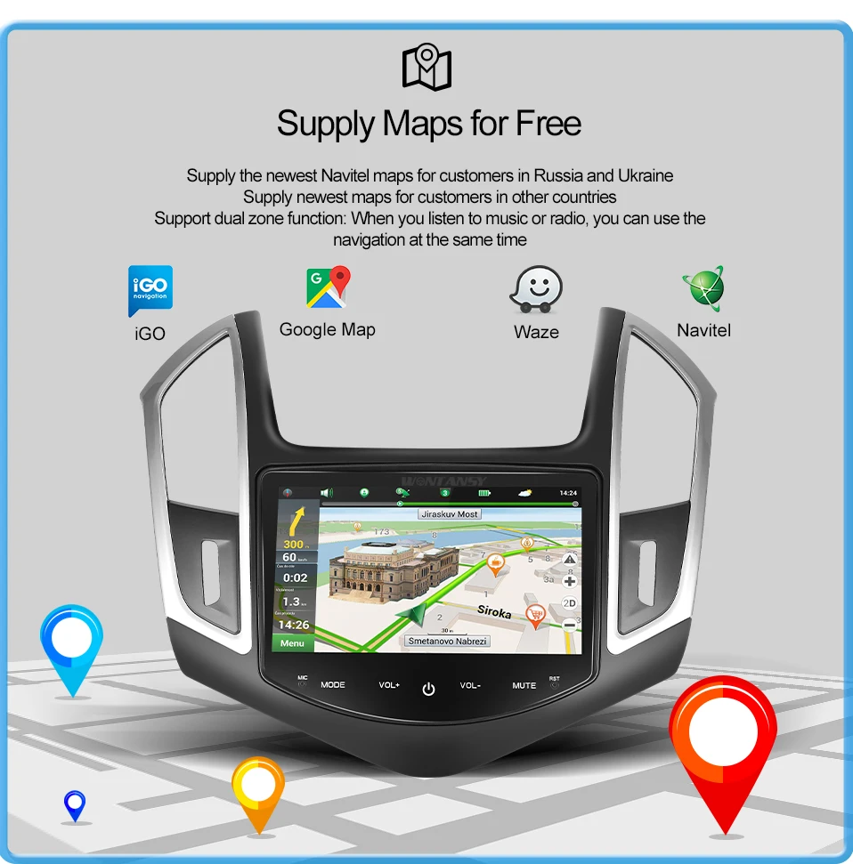 Excellent PX30 android 9.0 car dvd gps player for Chevrolet Cruze 2013 2014 2015 with radio gps navigation support steering wheel 4 Excellent PX30 android 9.0 car dvd gps player for Chevrolet Cruze 2013 2014 2015 with radio gps navigation support steering wheel 4
