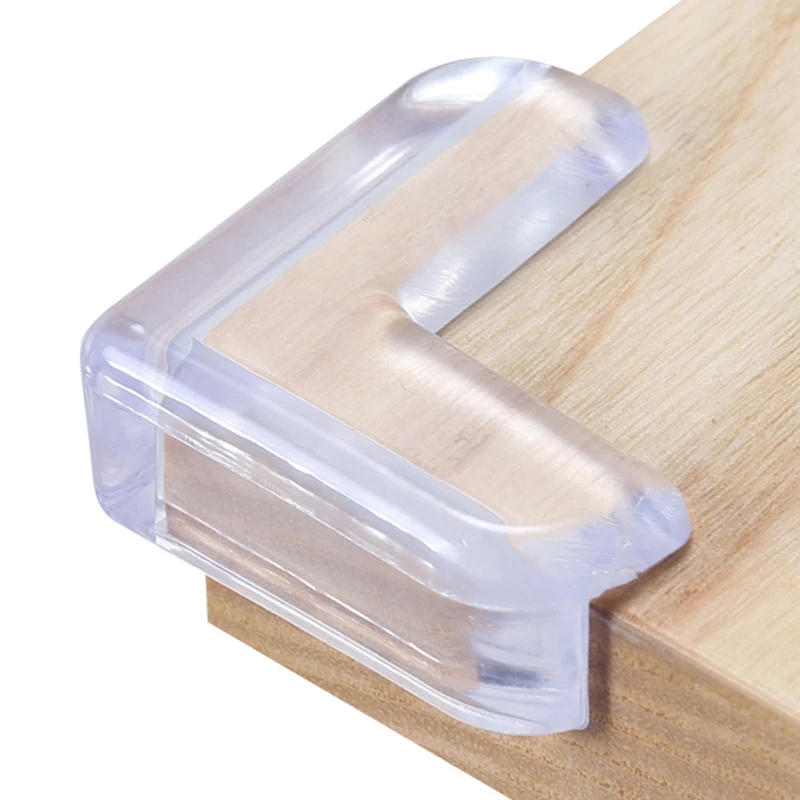 12/8/4Pcs Baby Silicone Safety Protector Table Corner Protection from Children Anticollision Edge Corners Guards Cover For Kids silicone table corner protector table corner protector table edge protector furniture anti collision strip