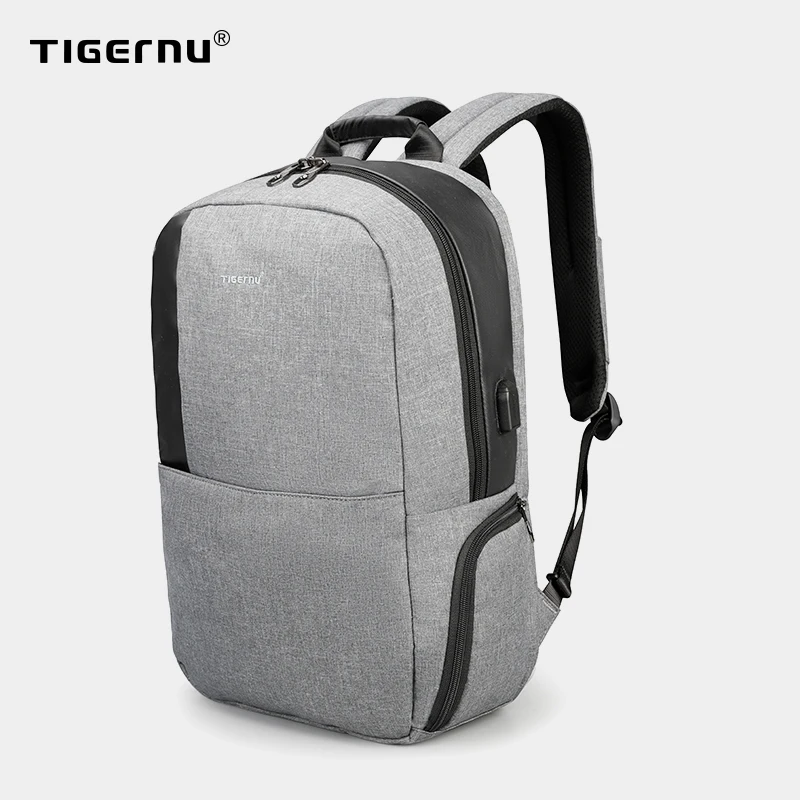 Рюкзак Tigernu Повседневная многофункциональная школьная сумка Анти кражи 15 6 дюймов рюкзак для ноутбука