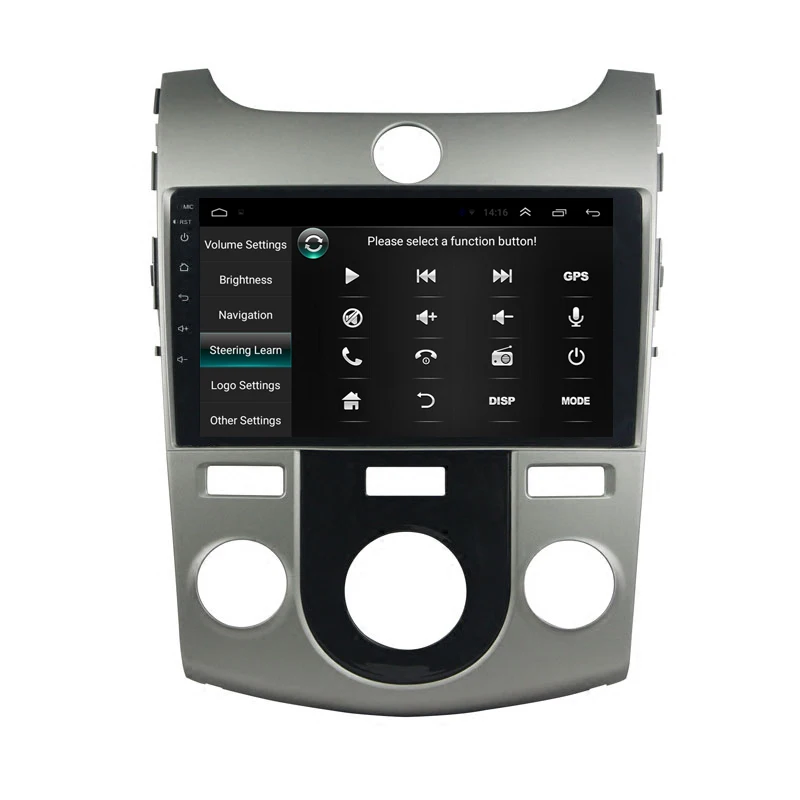 Cheap 9" 2.5D IPS Android 9.1 Car DVD Multimedia Player GPS for KIA Forte Cerato 2008 09 2010-2012 car radio DSP32EQ stereo navigation 19