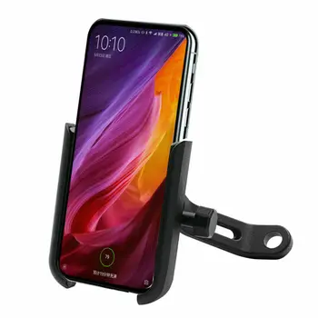 

2020 Creative Function Stand Hooder Practical Motorcycle Bike ATV Cell Phone GPS Handlebar Mirror Mount Holder 360° Rotate Tool