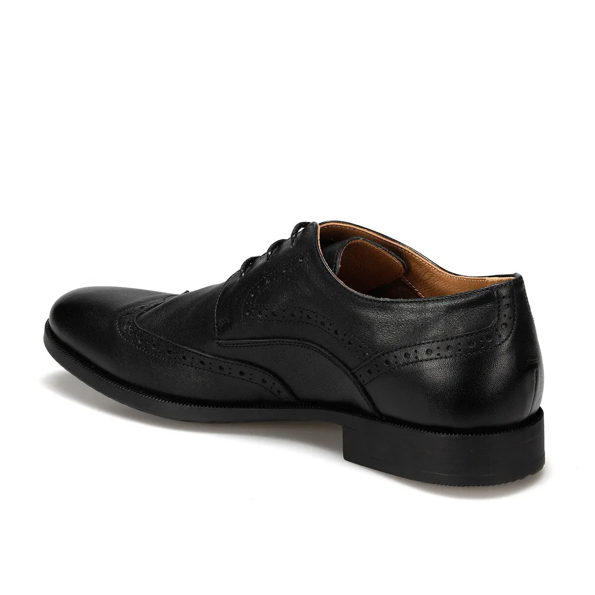 FLO MAGNETO Black Men Dress Shoes 