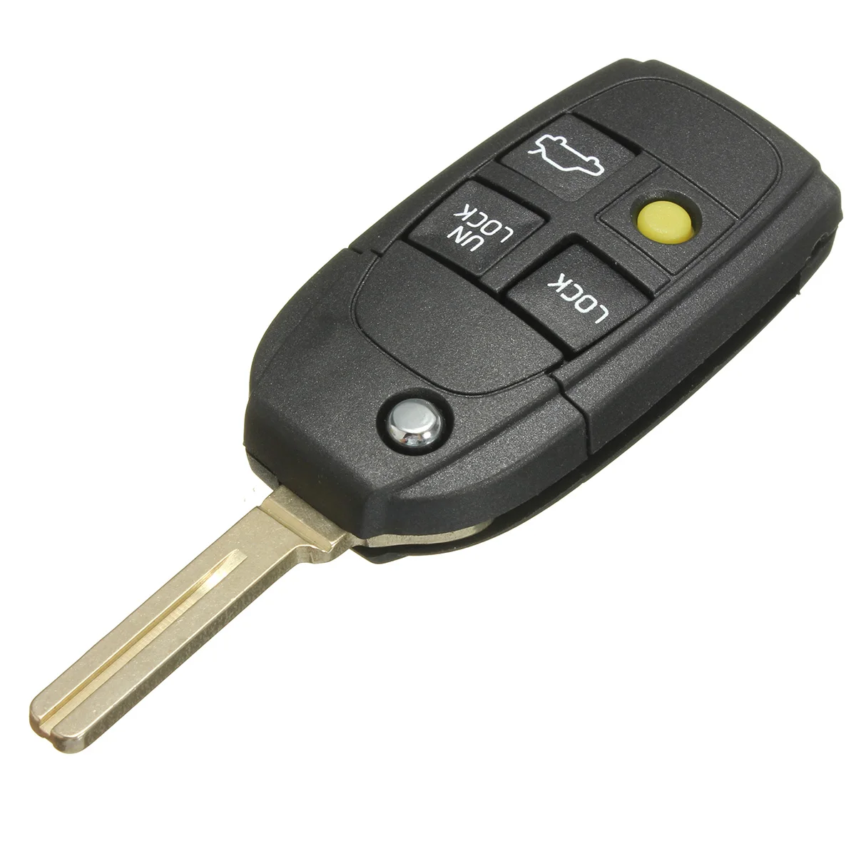 Автомобиль дистанционного ключа оболочки корпуса модифицированный ключ 2 3 4 кнопки для Volvo XC70 XC90 V40 V50 V70 V90 C30 C70 S40 S60 S70 S80 - Цвет: 4 buttons B