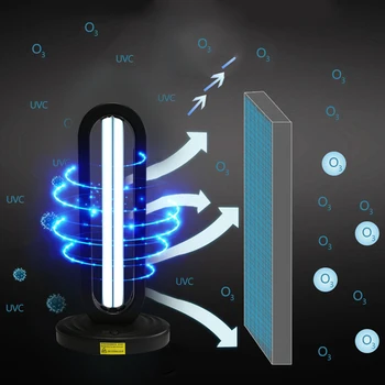 

Portable UV Bactericidal Lamp New Handheld Disinfection rod Ozone Sterilizer Light Home Kill Mite Sterilization Ultraviolet Lamp