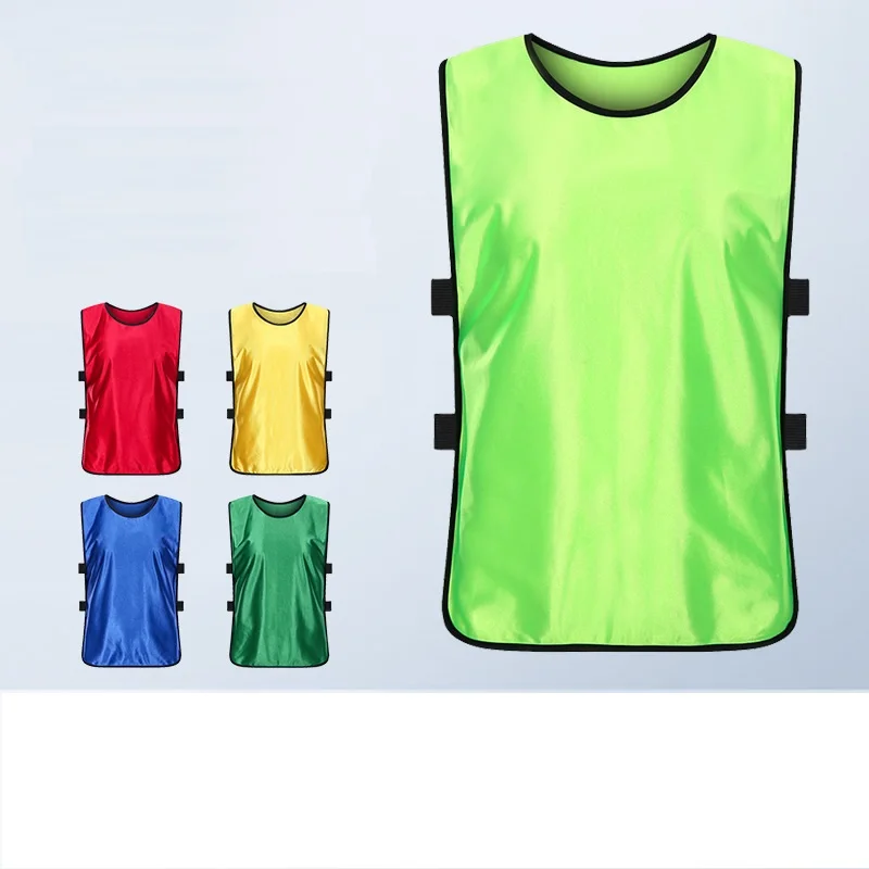 

Adult Children Team Sports Kid Football Soccer Training Pinnie Jerseys Train Bib Comprehensive Fitness Light Sport Color Vest
