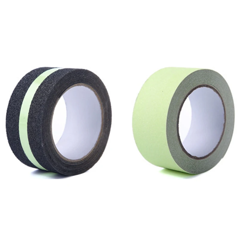 

PET 5cm*5M Luminous Anti-slip Safety Tape Home Decoration Warning Non-slip Tape Luminescent Film Stairs Warning Tape