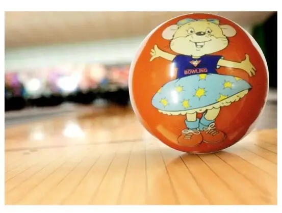 10pounds 11pounds Cartoon characters import transparent bowling ball for AMF