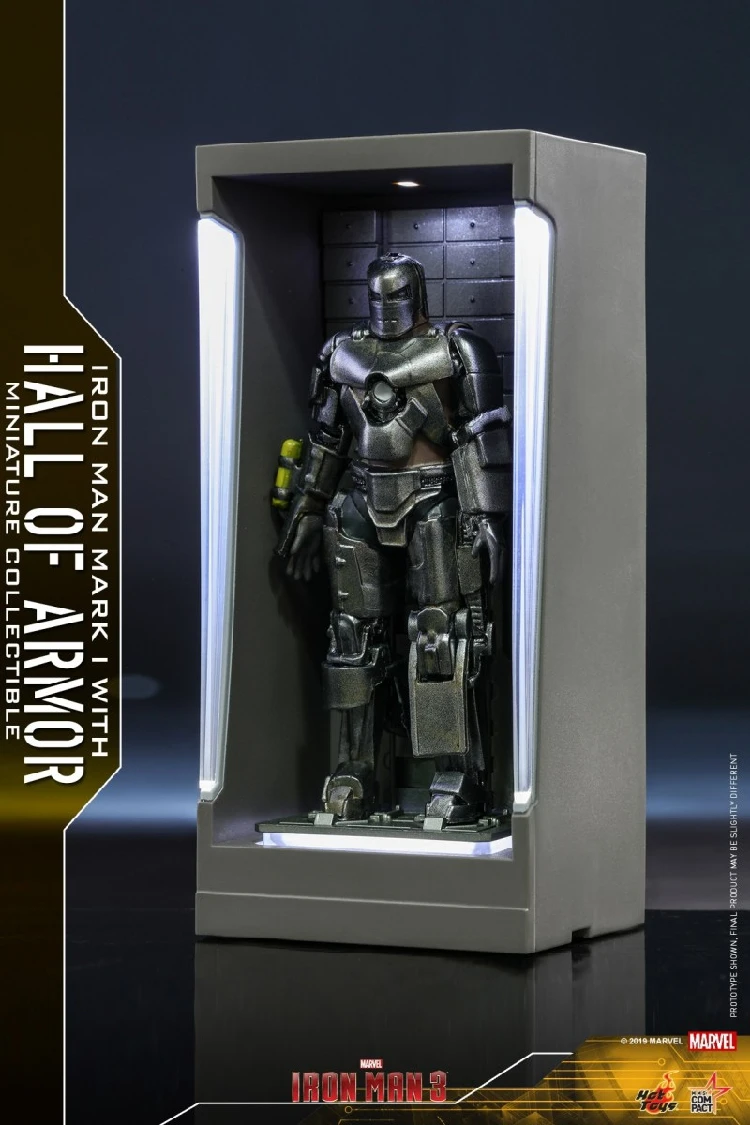 Hottoys 1/12(MMSC005-11) MMSC005 MK1 MMSC006 MK2 MMSC007 MK3/MMSC008 MK4/MMSC009 MK5/MMSC010 MK6/MMSC011 MK7 «Железный человек», с коробкой - Цвет: MK1with box