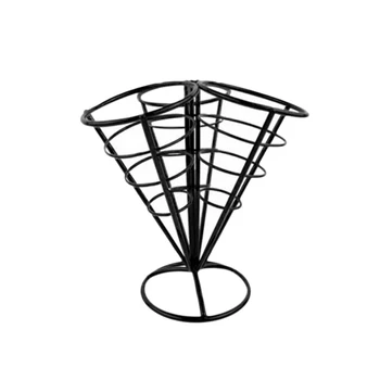 

Fries Foods Stand Holder French Fry Chips Cone Basket Fried Chicken Rack Snack Rack Restaurant Special Tableware