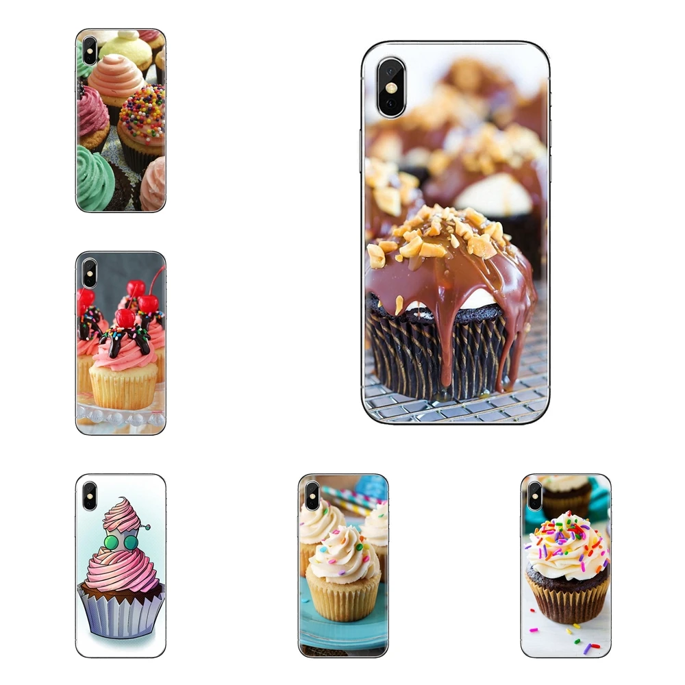 Chocolate Nutella Cherry ice cream Soft TPU Phone Cover For Xiaomi Redmi 4 3 3S Pro Mi3 Mi4 Mi4i Mi4C Mi5 Mi5S Mi Max Note 2 |