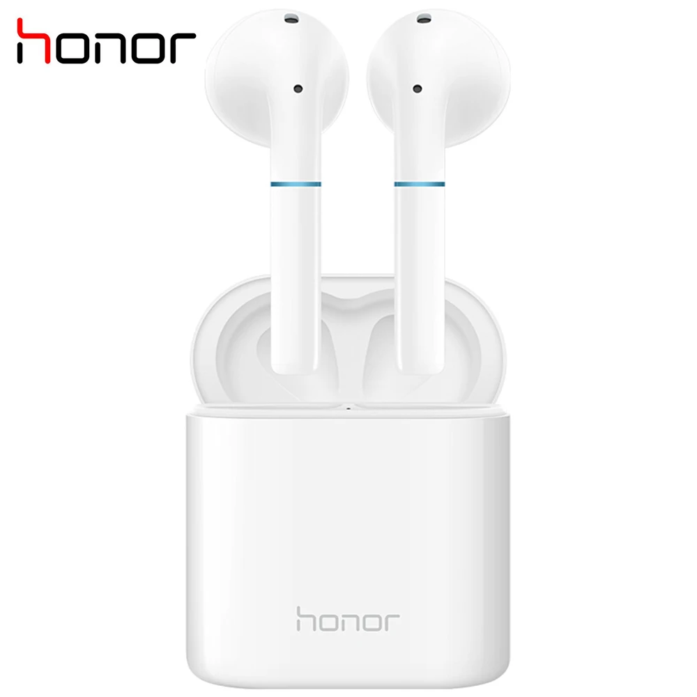 Оригинальные наушники Honor Flypods Беспроводные Hi-Fi беспроводные аудио IP54 водонепроницаемые сенсорные беспроводные наушники Bluetooth 5,0 - Цвет: White