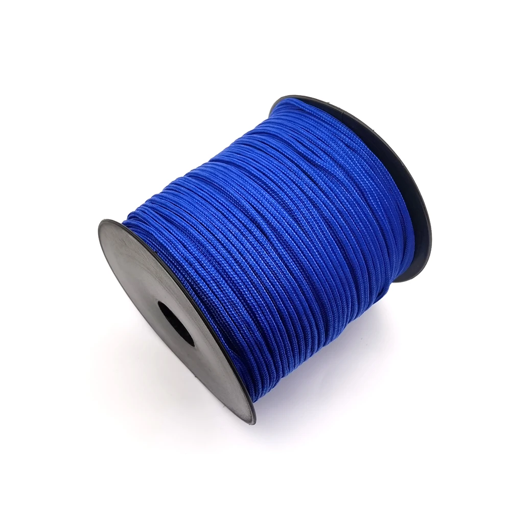 100 Colors Paracord 2mm 25FT 50FT 100FT Rope 1 Strand Paracorde Outdoor  Survival Equipment Clothesline DIY