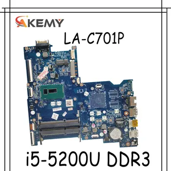 

AHL50 / ABL52 LA-C701P For HP 15-AC 15T-AC 250 G4 notebook motherboard CPU i5-5200U DDR3 100% test work 815244-501