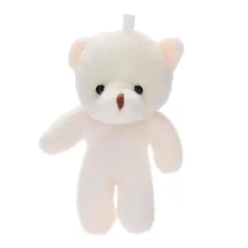 

Cute Lovely Cartoon Bear Doll Stuffed Toys DIY Valentine Gifts Wedding Pendant Wedding Home Decoration Supplies