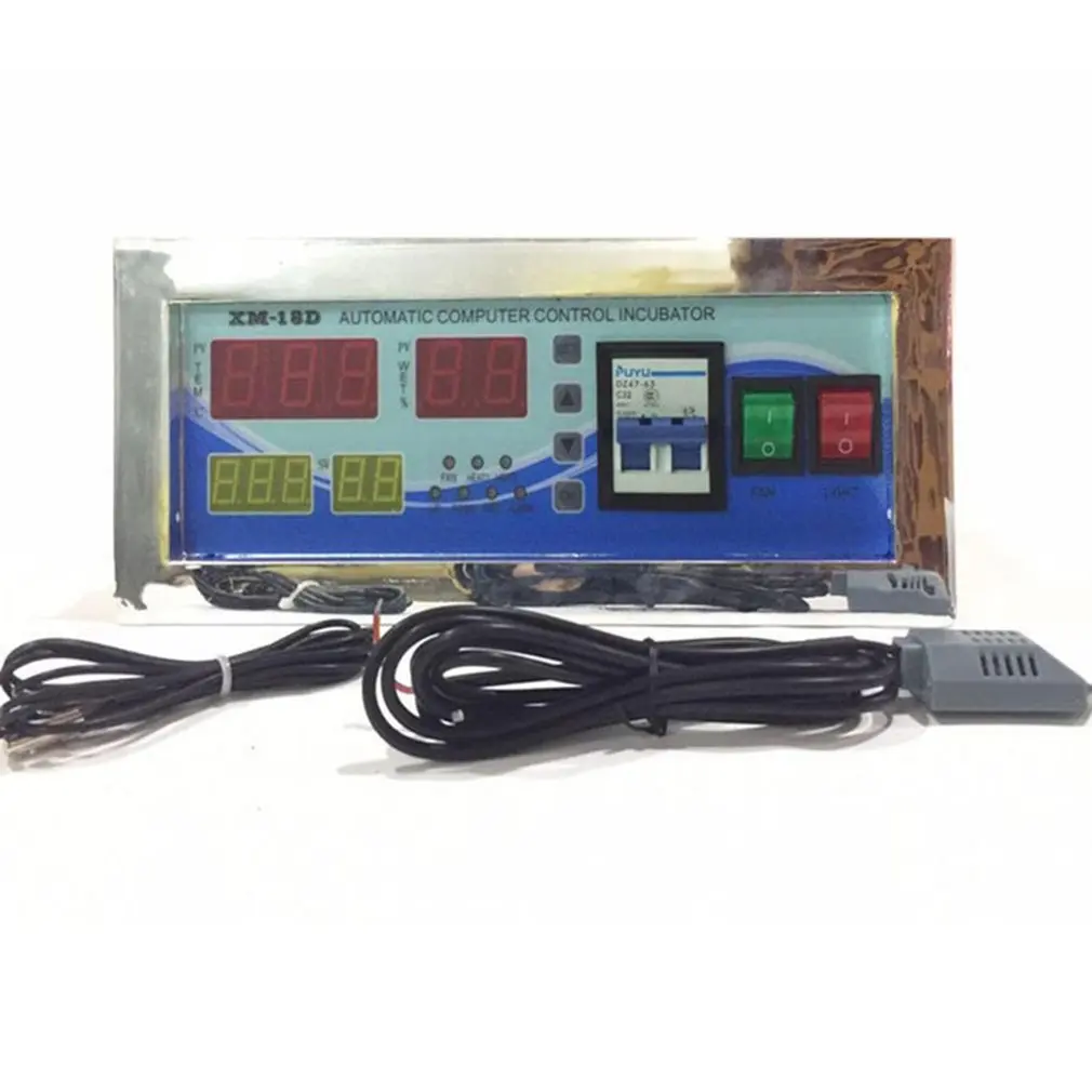 

Xm-18D Automatic Egg Incubator Controller Thermostat Temperature Humidity Incubator Sensor Probe Incubator Control System