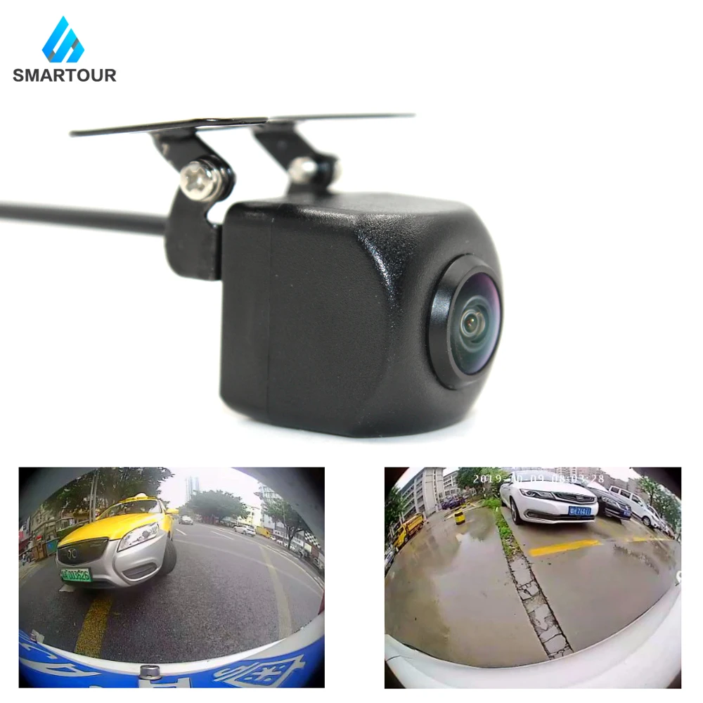 Smartour Автомобильная камера заднего вида 1000L CCD HD 180 градусов Рыбий глаз объектив заднего вида широкий угол ночного видения помощь при парковке