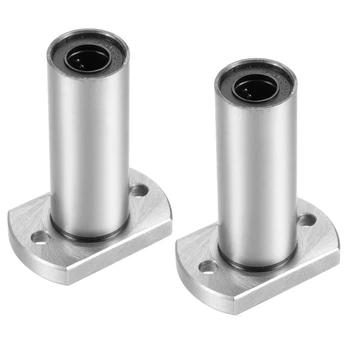 

Side Cut Flange Linear Ball Bearings, 10mm Bore Dia, 19mm OD, 55mm Length (LMH10UU Pack of 2)