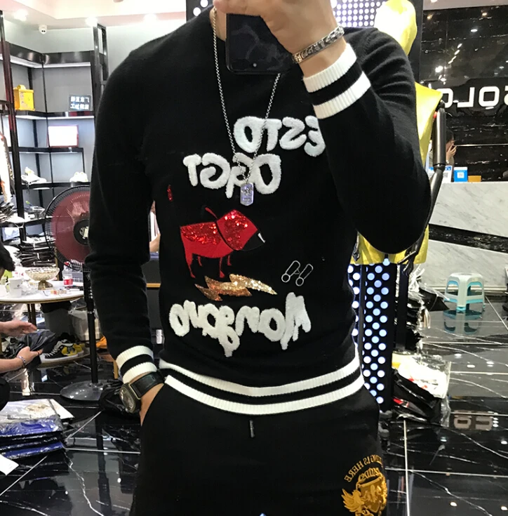 

Casual Men's Knitted Cashmere Pullover Men 2019 New Fashion Turtleneck Thin Sweater Autumn Mens Sweaters Tops