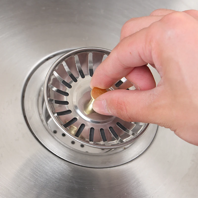 

1pc Sink Cover Water Pipe Cover Kitchen Kitchen Sink Plug Dish Basin Drainer Plug Head Pool Accessories Filter Net