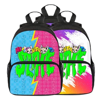 

ME CONTRO TE Accessori Schoolbag Children Backpack Boys Girls Kawaii 3D Print Cute BookBag Women Travel Ash Ketchum Bag Gadget