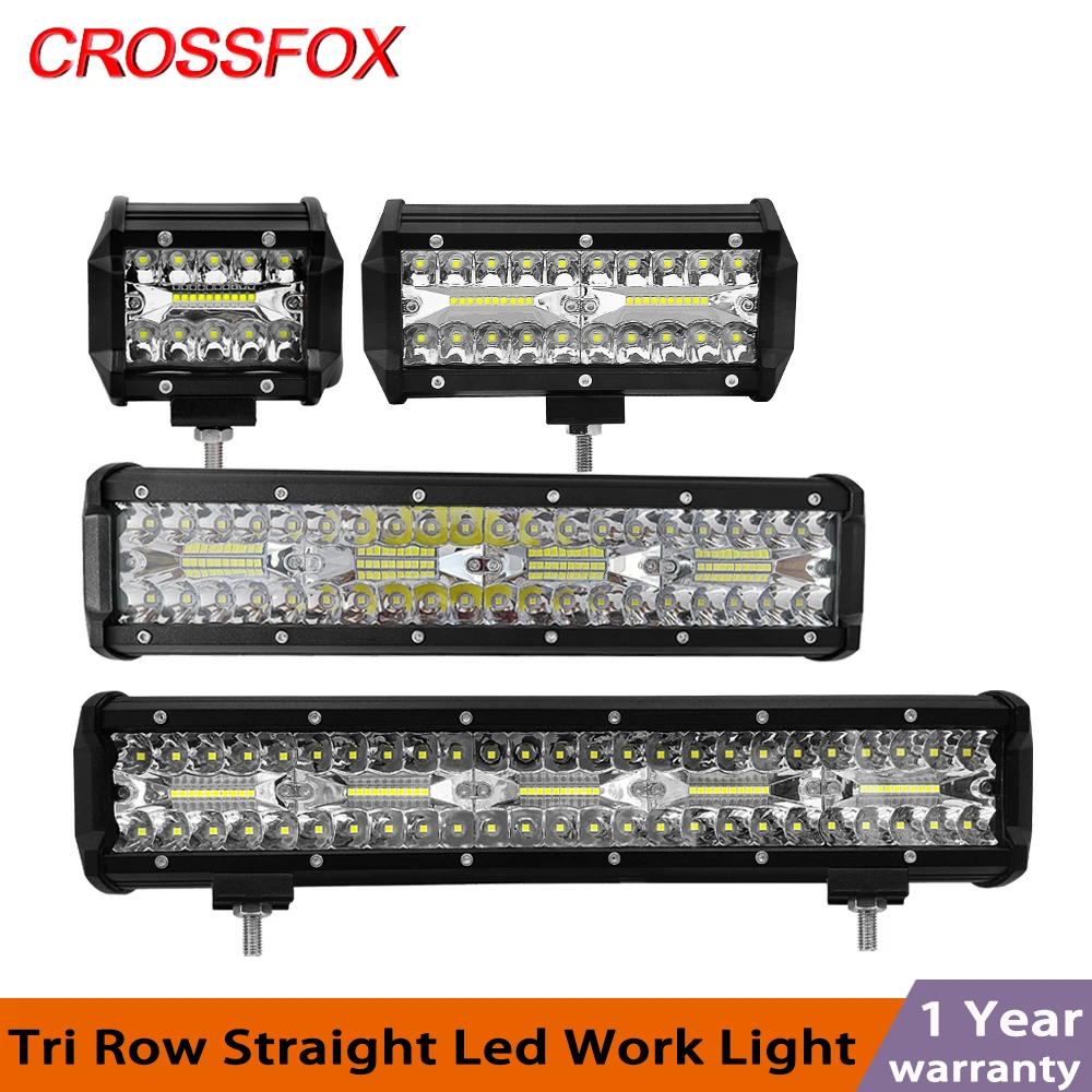 Светодиодный светильник CROSSFOX DRL 60 Вт 120 240 300 светодиодный рабочий для