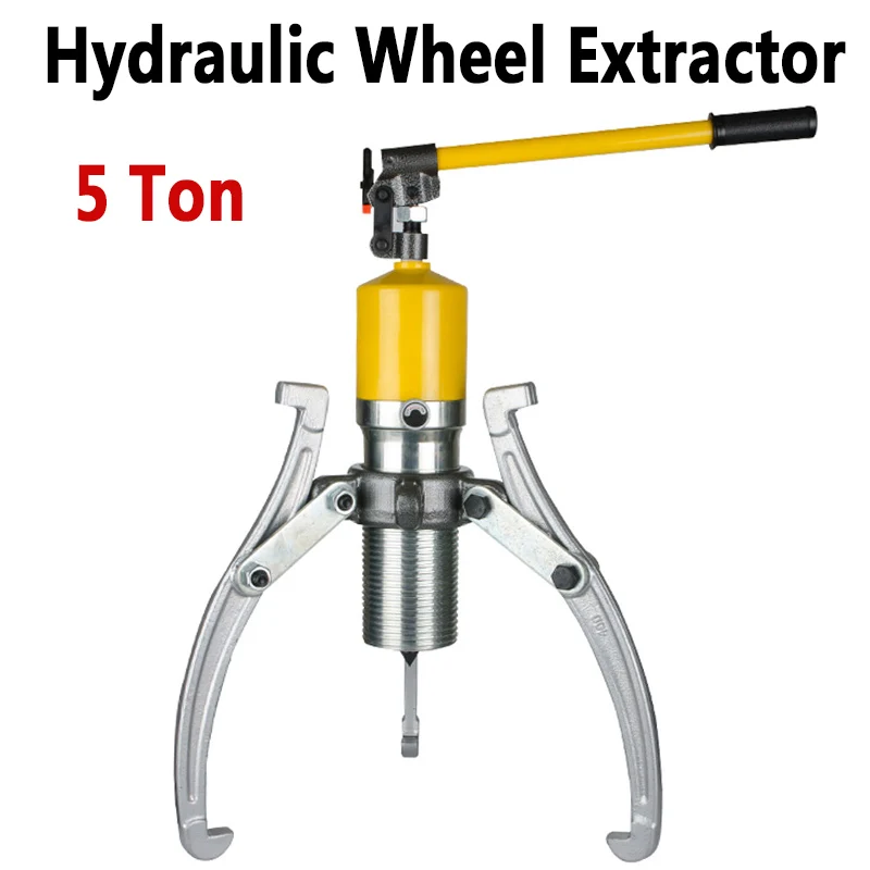 Macchina Idraulica Del Cuscinetto Della Ruota Di Rimozione Del Cuscinetto Dell'Ingranaggio Dell'Estrattore Da 5 Tonnellate 2 Jaw/3 Jaw Intercambiabile