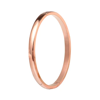

New Fashion Hidden Buckle Titanium Steel Bangles Jewelry HCZ14