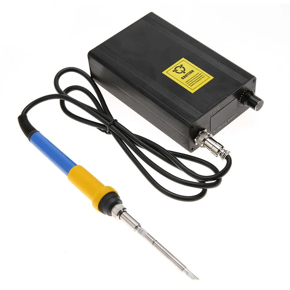 T12 11.3inch OLED Portable 1.3inch OLED Digital Soldering Iron Station Auto Sleep Buzzer Kit Professional Soldring Iron Kit