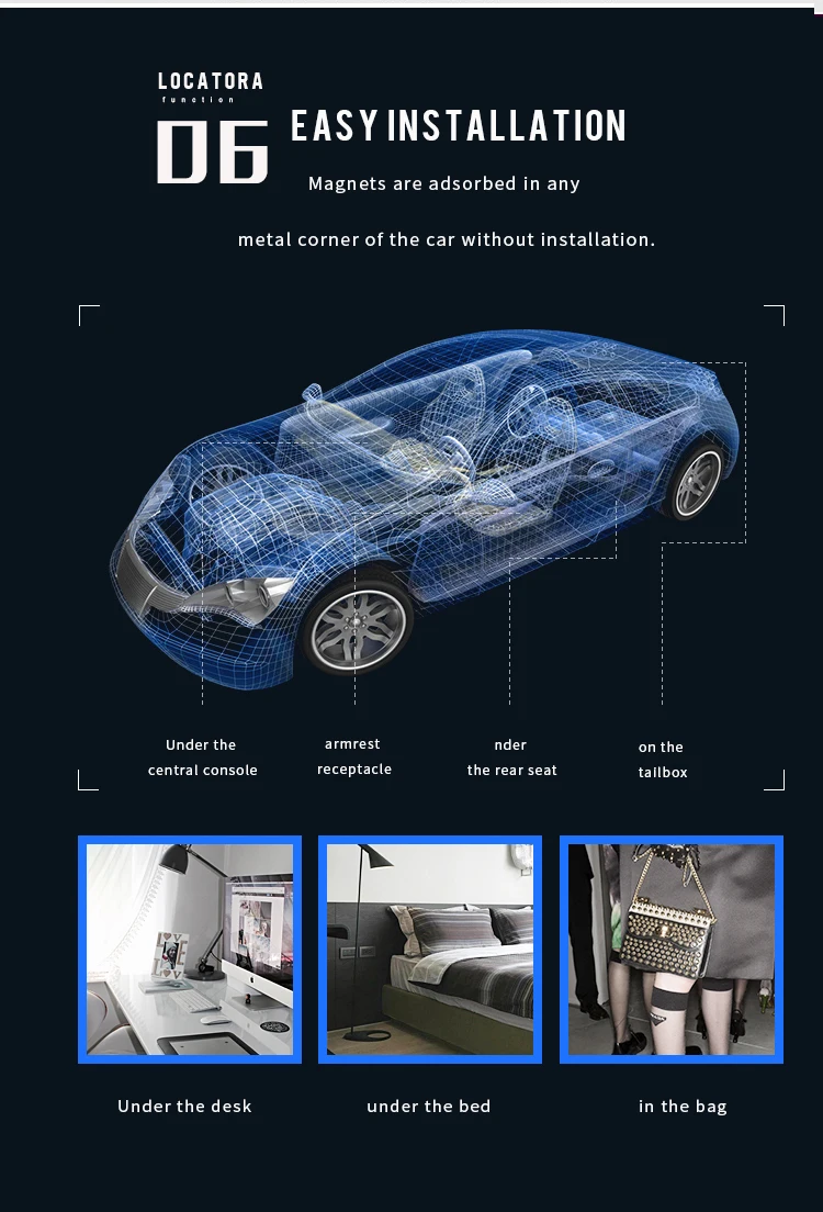 Gps трекер 6800mA+ датчики Smart power Saving GPRS/LBS/WiFi трекер сильное магнитное водонепроницаемое устройство слежения, используемое по всему миру gps