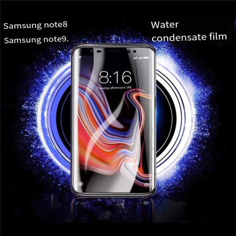 

Lens2in1 Curved HD Full Screen Waterproof Film Protective Film Suitable for Samsung Galaxy Note8 Note9 S9 S9Plus Note10 10Plus
