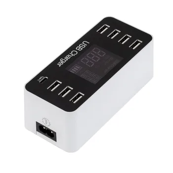 

USB Wall Charger for Smart Mobile Phone Fast Charging Dock Station 8 Ports Multi USB Charger HUB Quick Charge for Android ios