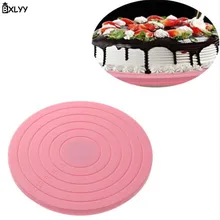 BXLYY 1 шт. вращающийся на 360 градусов поворотный стол для торта Нескользящая подставка для торта DIY инструмент для украшения торта инструменты для выпечки кондитерский мешок для выпечки Dish.8z