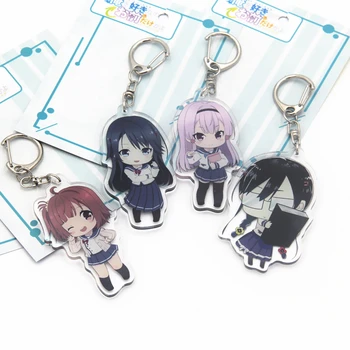 

Ore wo Suki Nano wa Omae Dake ka yo Oresuki Pansy Hinata Aoi Cosplay Acrylic Figure Keychain Bags Pendant Keyring Toy Gift