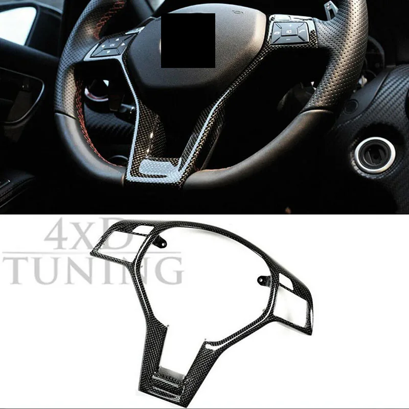 Подходит для Mercedes Benz W204 W176 W117 W212 W207 R172 высокое качество углеродное рулевое колесо AMG только
