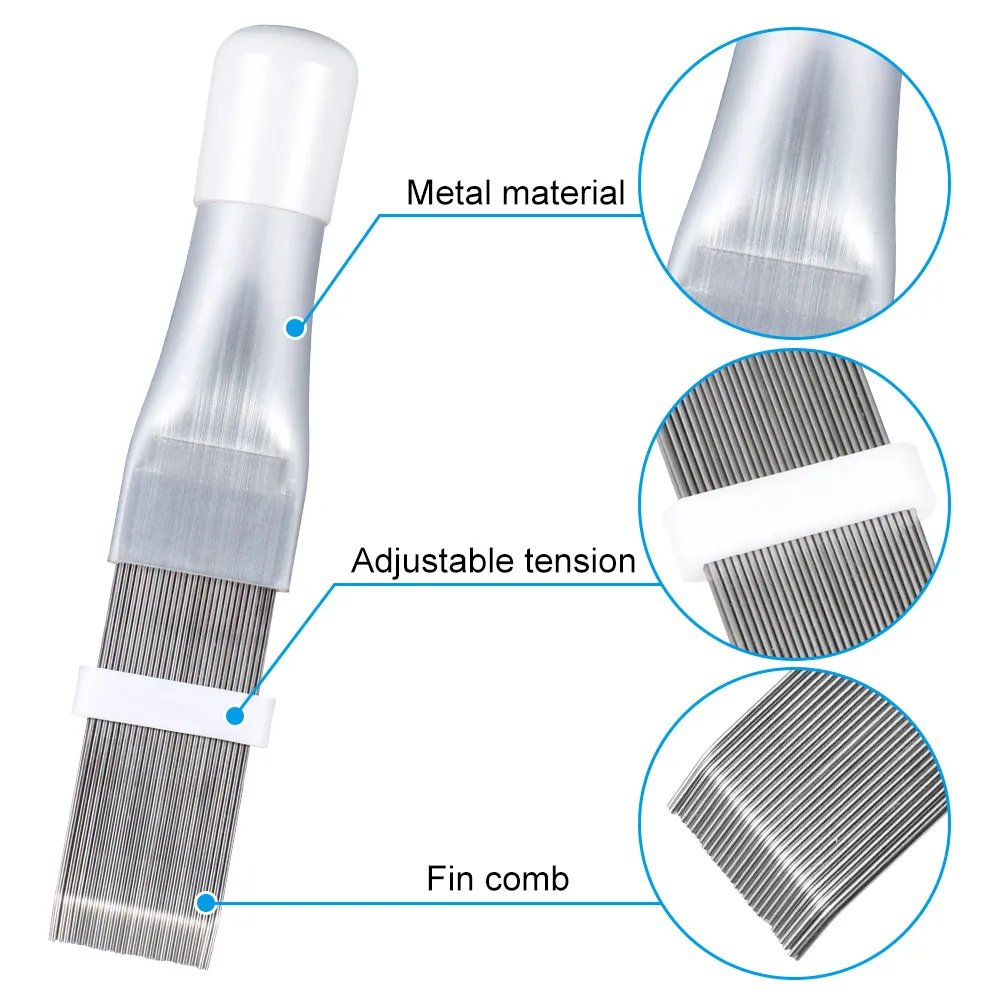 Универсальный автомобильный радиатор A/C конденсаторный плавник расческа