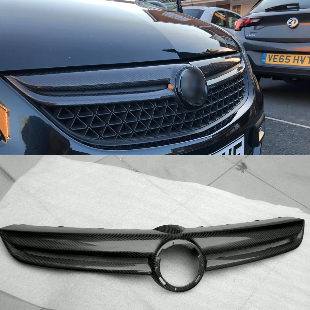 Передняя решетка из углеродного волокна для Opel Vauxhall Corsa D VXR OPC|Гоночные решетки| |